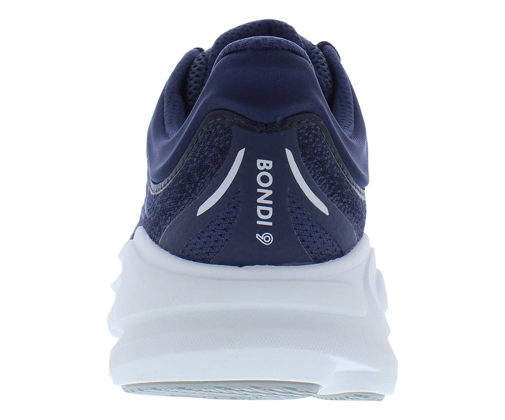 Hoka Bondi 9 Mens Running Shoe - Varsity Navy/White