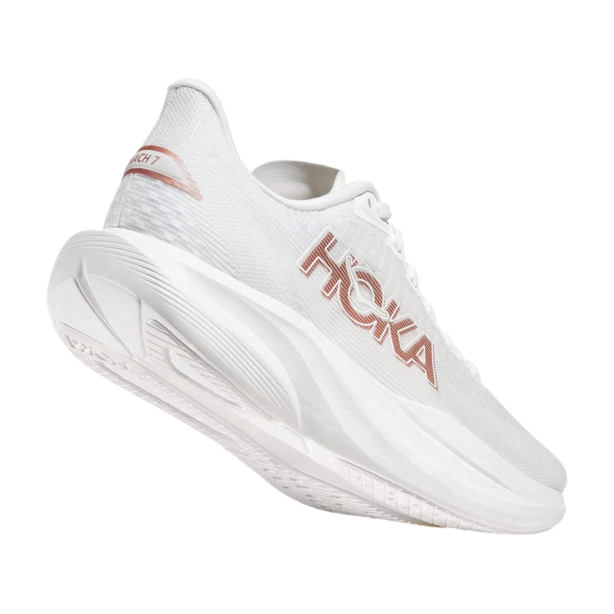 Hoka Mach 7 Frost / Rose Gold 1171938-FTRS Women's Size 9