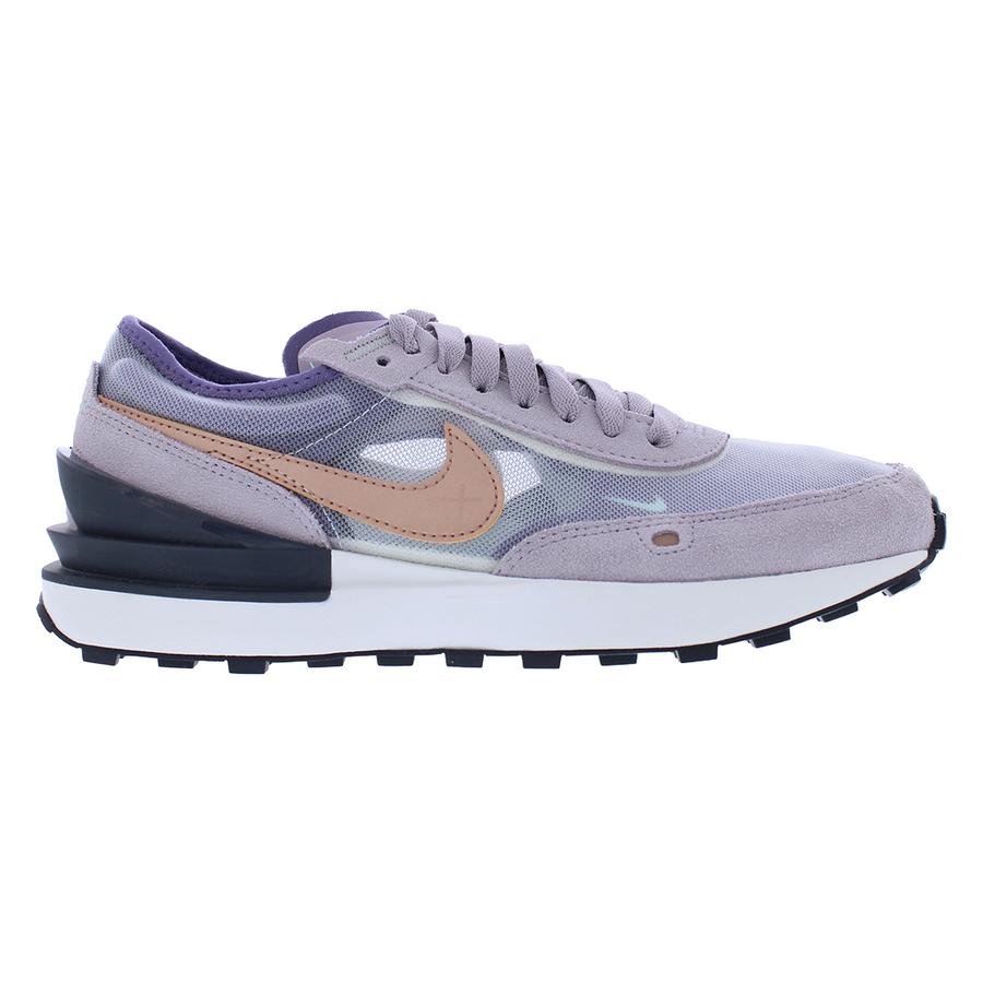 Nike Waffle One (GS) Big Kids' Shoes Summit White-Amethyst Ash-Off Noir dc0481-102