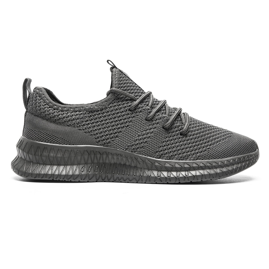 YYTLCH Mens Casual Shoes Low Top Sneaker Gray Size 6.5