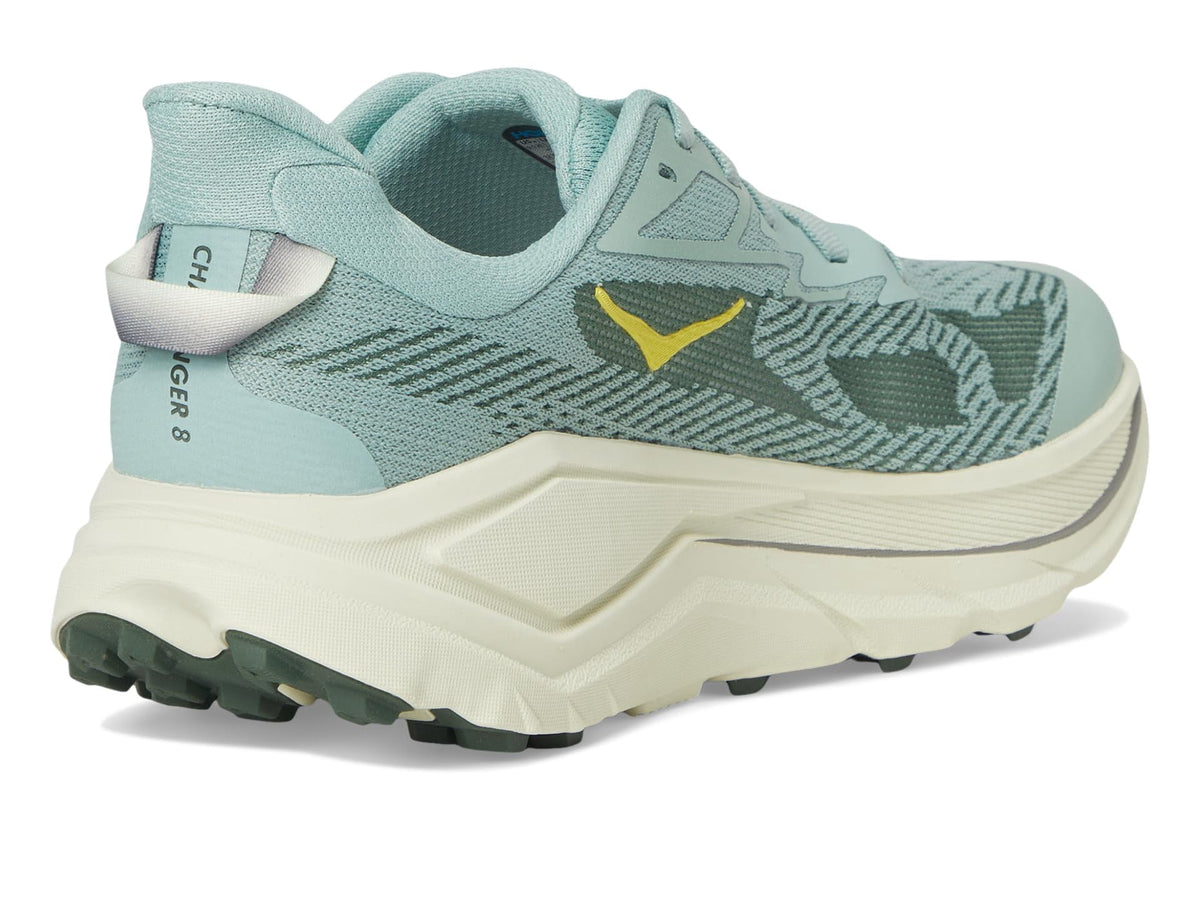 Hoka Men's Challenger 8 Sneaker, Jade/Truffle Salt, 8