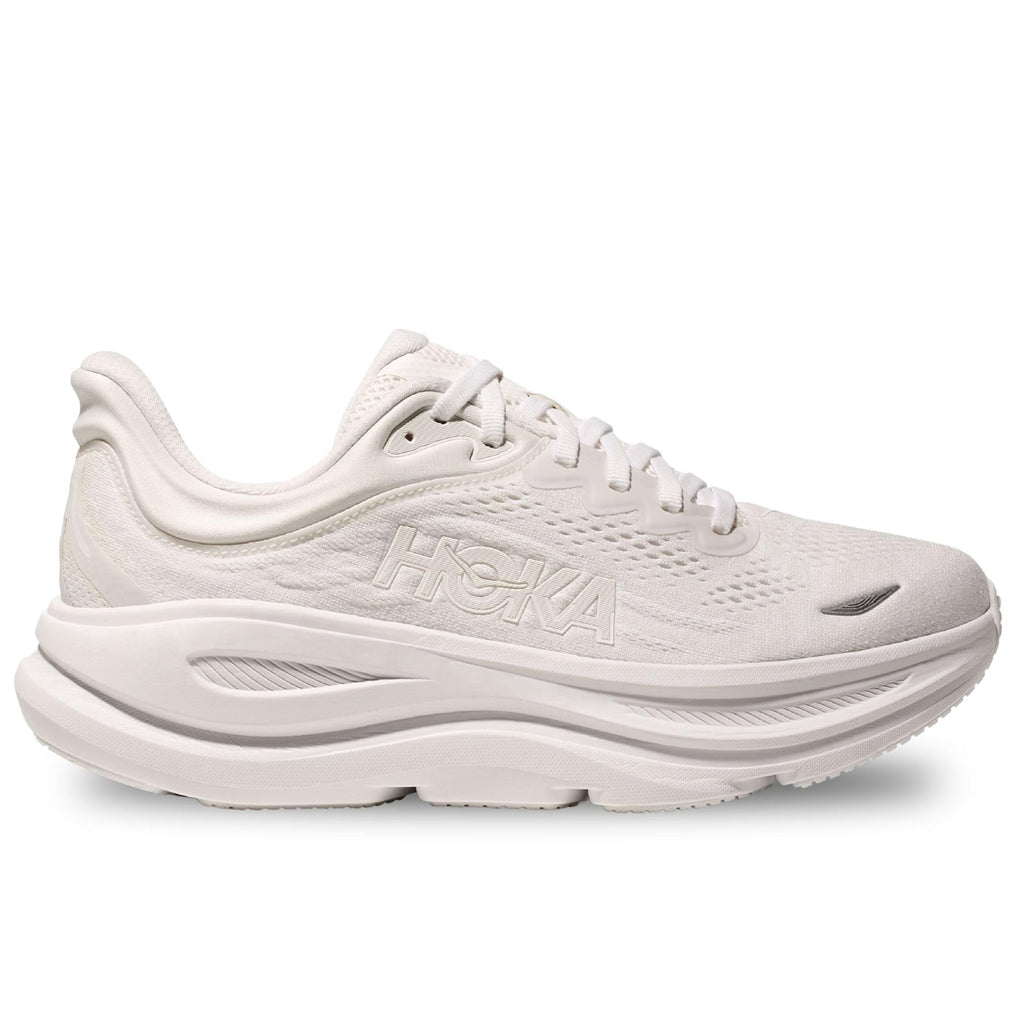 Hoka Women's Bondi 9 Sneaker, White/White, 8.5