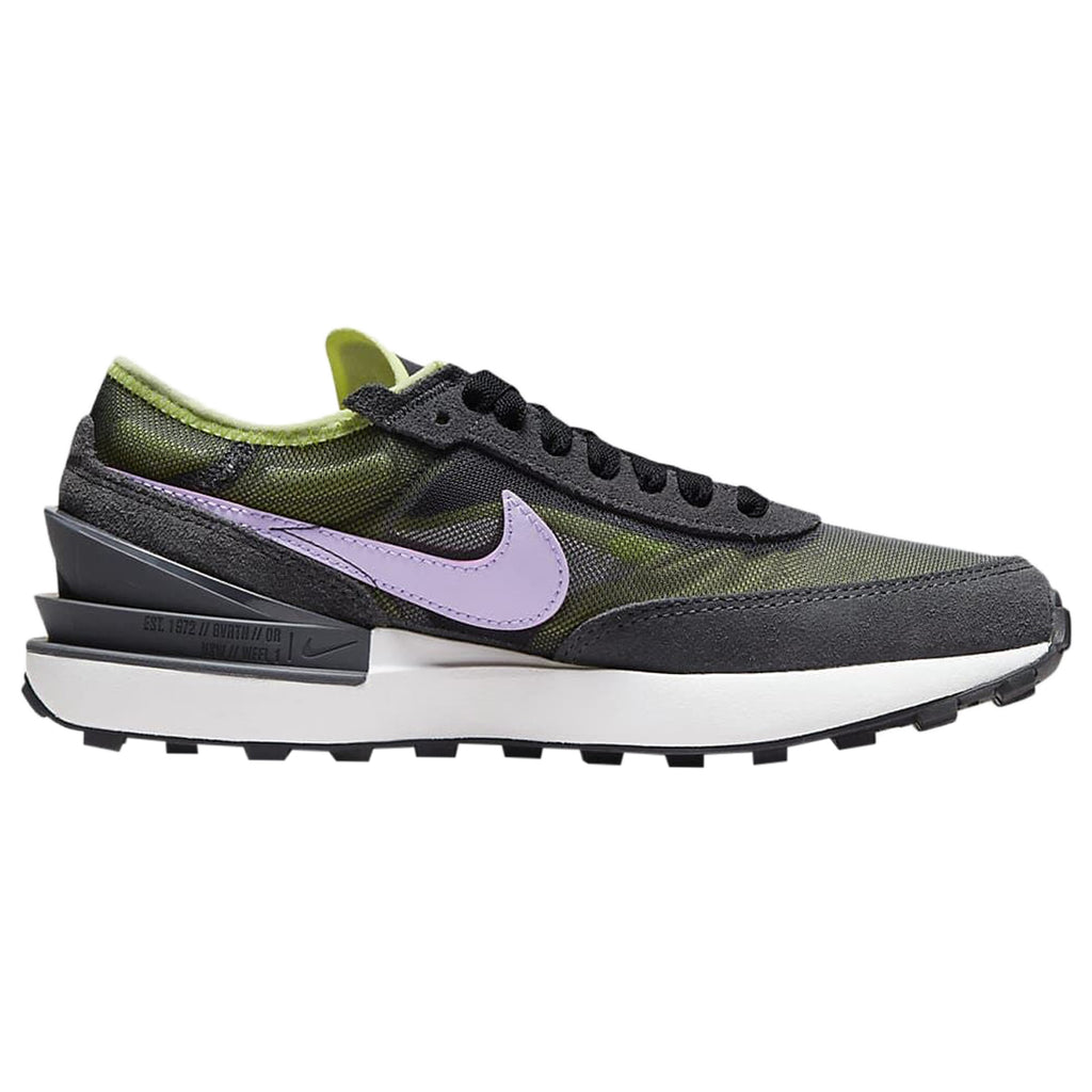Nike Waffle One (GS) Big Kids' Shoes Summit White-Amethyst Ash-Off Noir dc0481-102