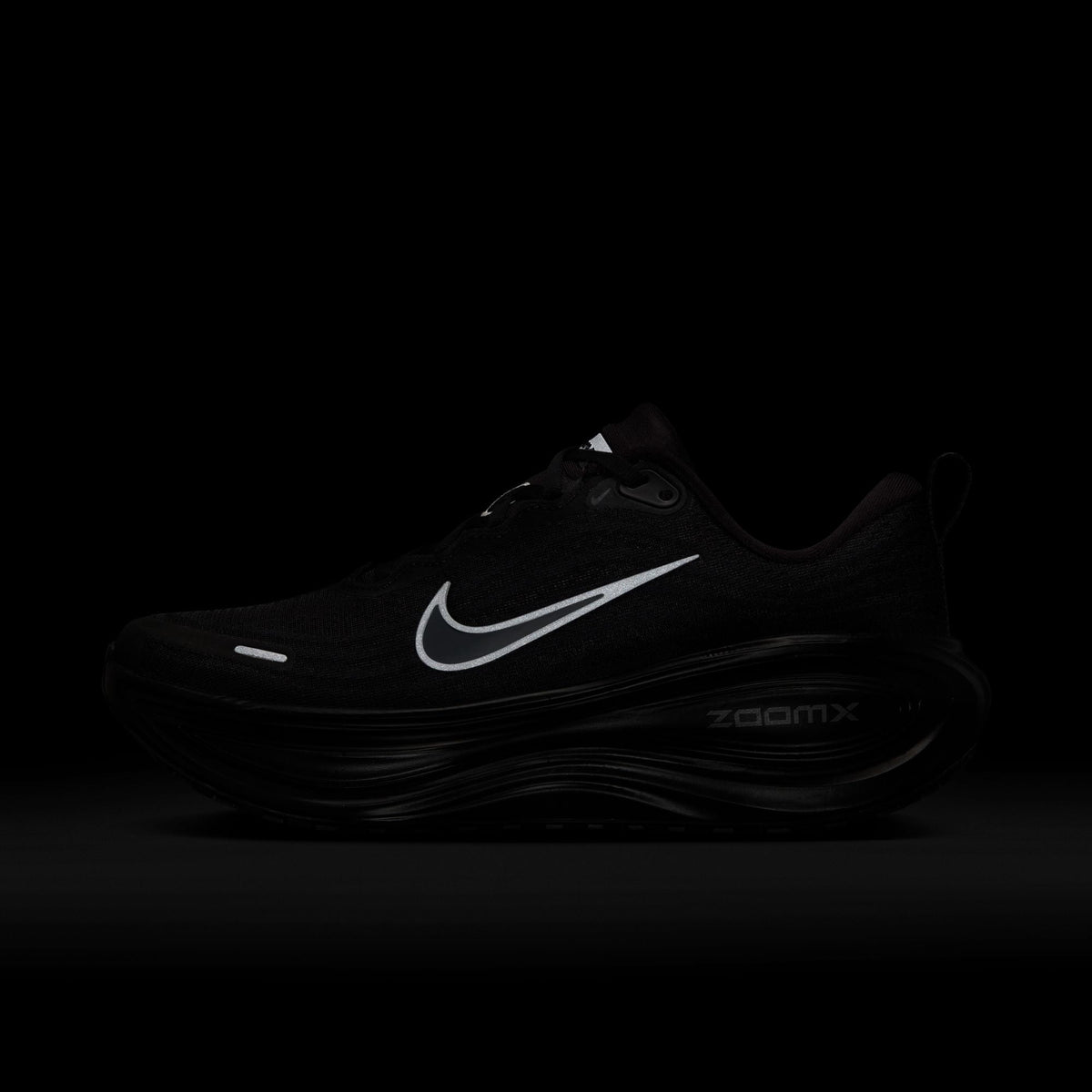 Nike Women's Vomero Plus Running Shoes Black Metallic Grey