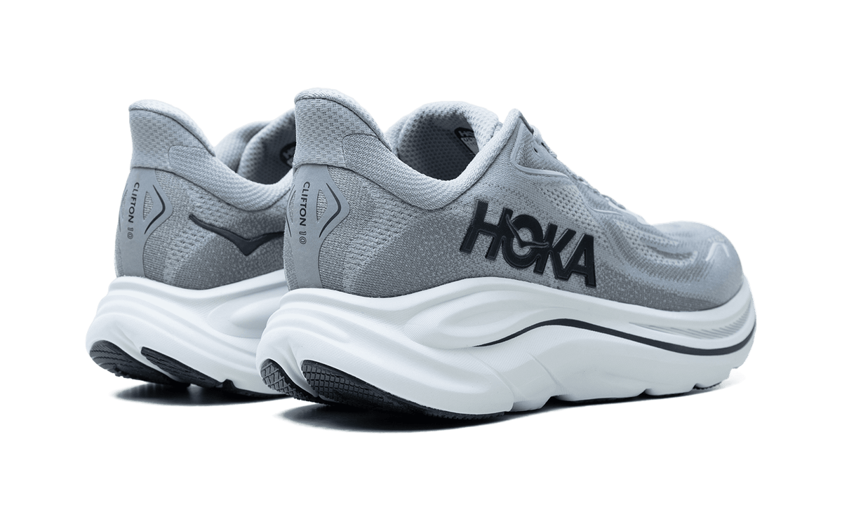 HOKA MENS Clifton 10 "Galactic Grey" 1162030 GYST 1162030 GYST from Stadium Goods