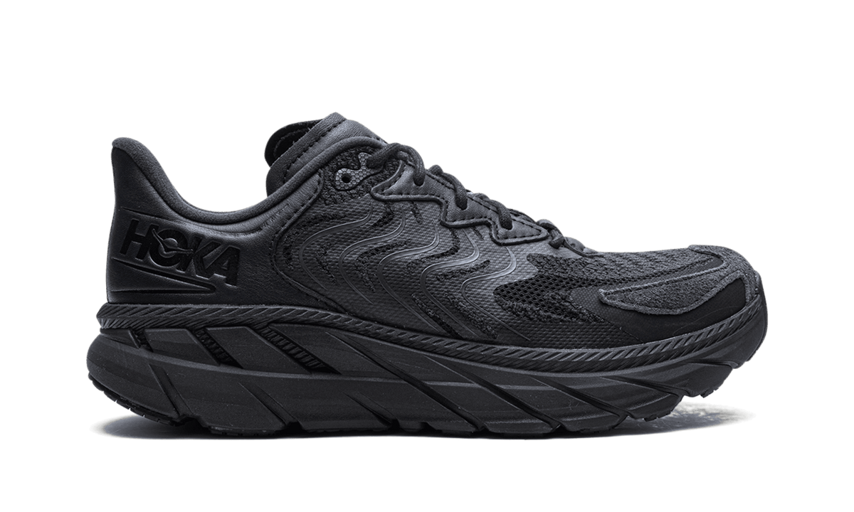 HOKA MENS One Clifton LS "Black/Asphalt" 1141550 BASP 1141550 BASP from Stadium Goods