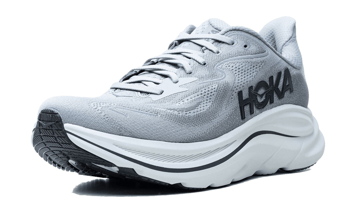 HOKA MENS Clifton 10 "Galactic Grey" 1162030 GYST 1162030 GYST from Stadium Goods
