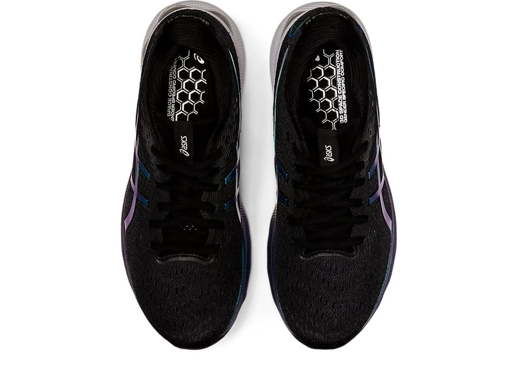 ASICS Women's Gel-Nimbus(R) 24 Platinum Edition Running Shoes, Size 6 US ( Standard ), Black/Black- Limited Edition