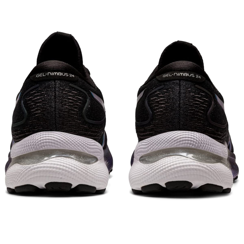 ASICS Women's Gel-Nimbus(R) 24 Platinum Edition Running Shoes, Size 6 US ( Standard ), Black/Black- Limited Edition