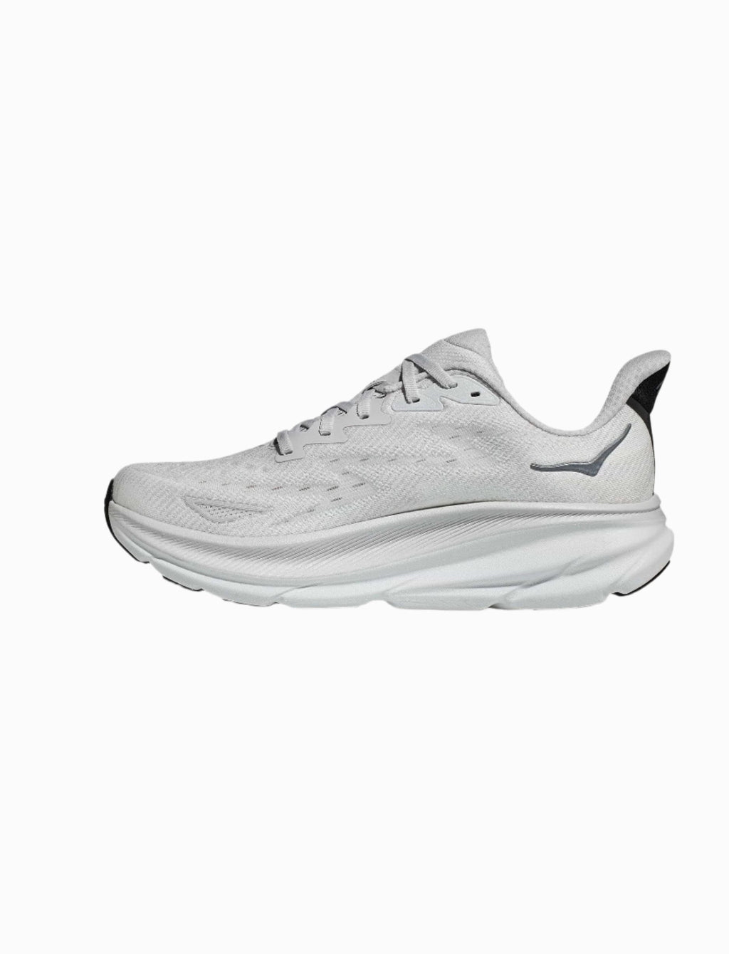 Hoka Men's Clifton 9 Sneaker, Nimbus Cloud/Steel Wool, 11