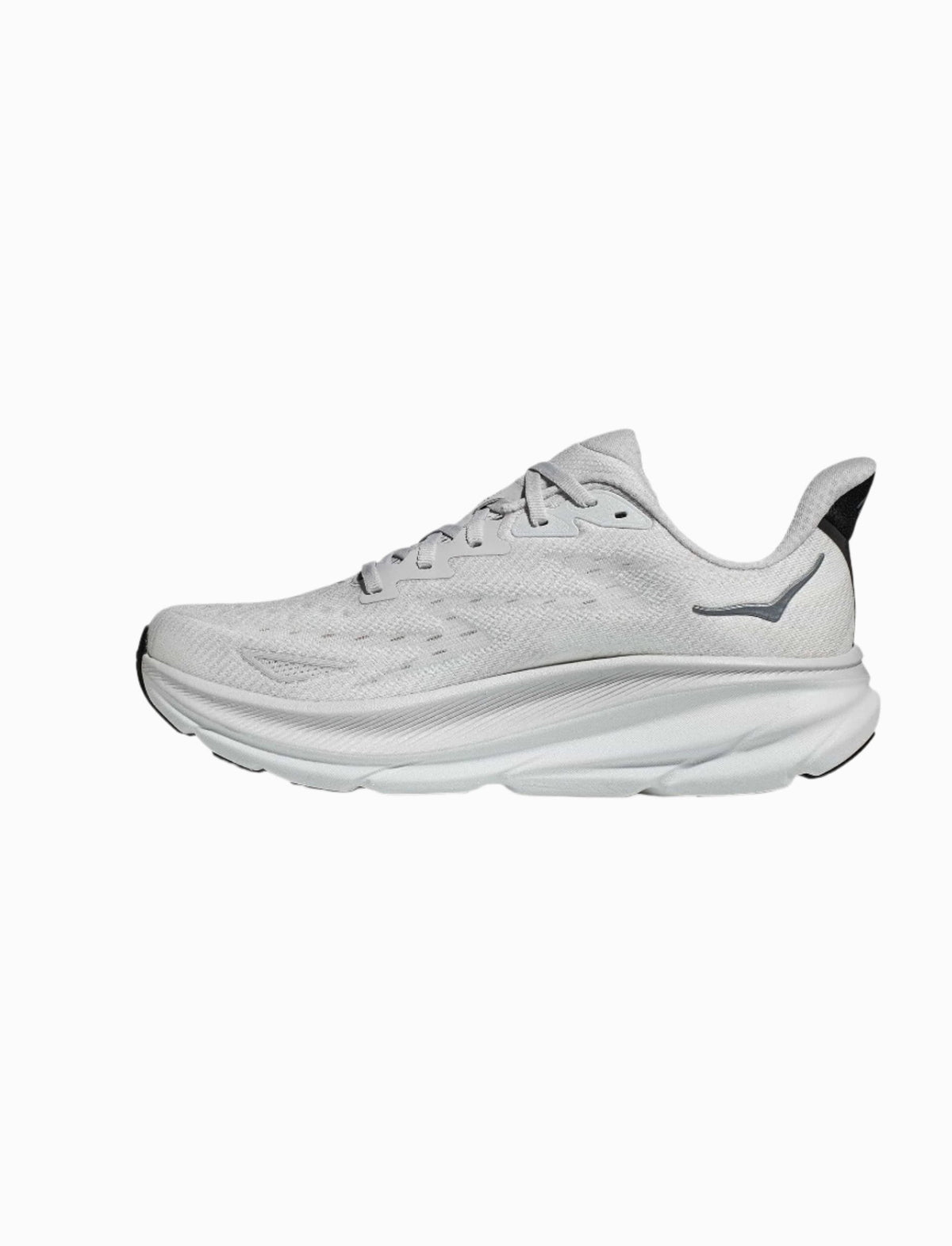 Hoka Men's Clifton 9 Sneaker, Nimbus Cloud/Steel Wool, 11