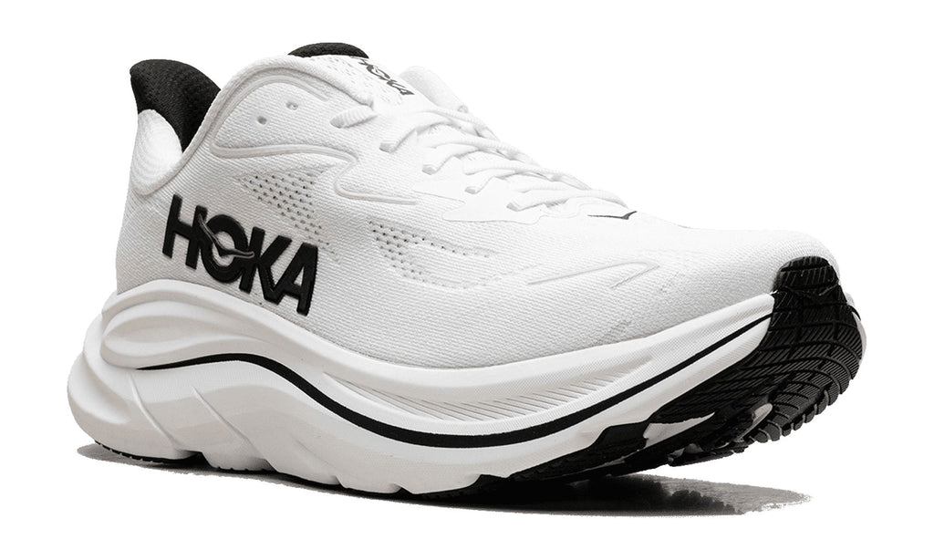 HOKA MENS CLIFTON 10 "WHITE BLACK" 1162030 WBLC 1162030 WBLC from Stadium Goods