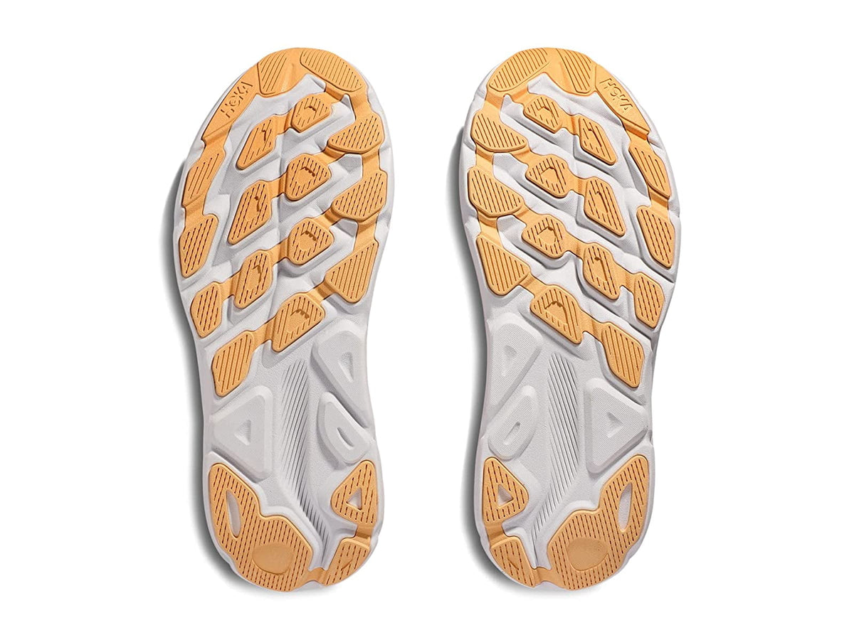 Hoka Men's Clifton 9 Running Shoes, Vibrant Orange/Impala, US 12.5 Medium
