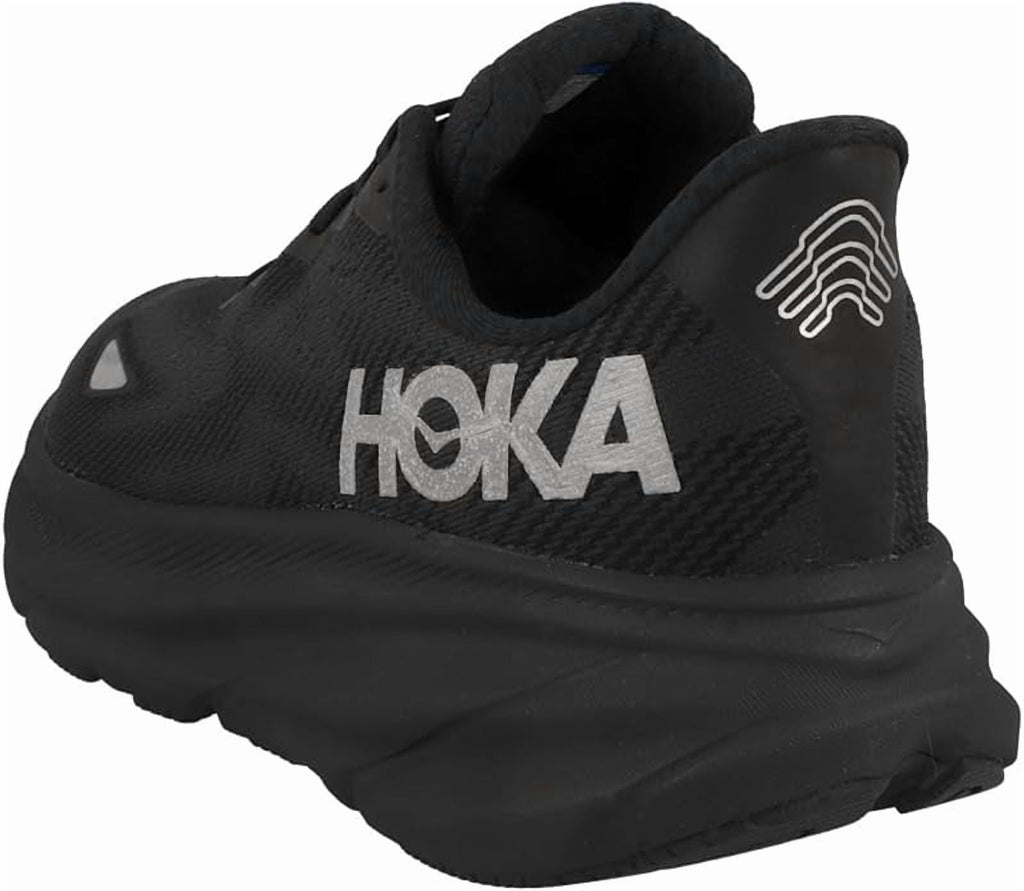 Hoka Women's Clifton 9 GTX Sneaker, Black/Black 1, 8