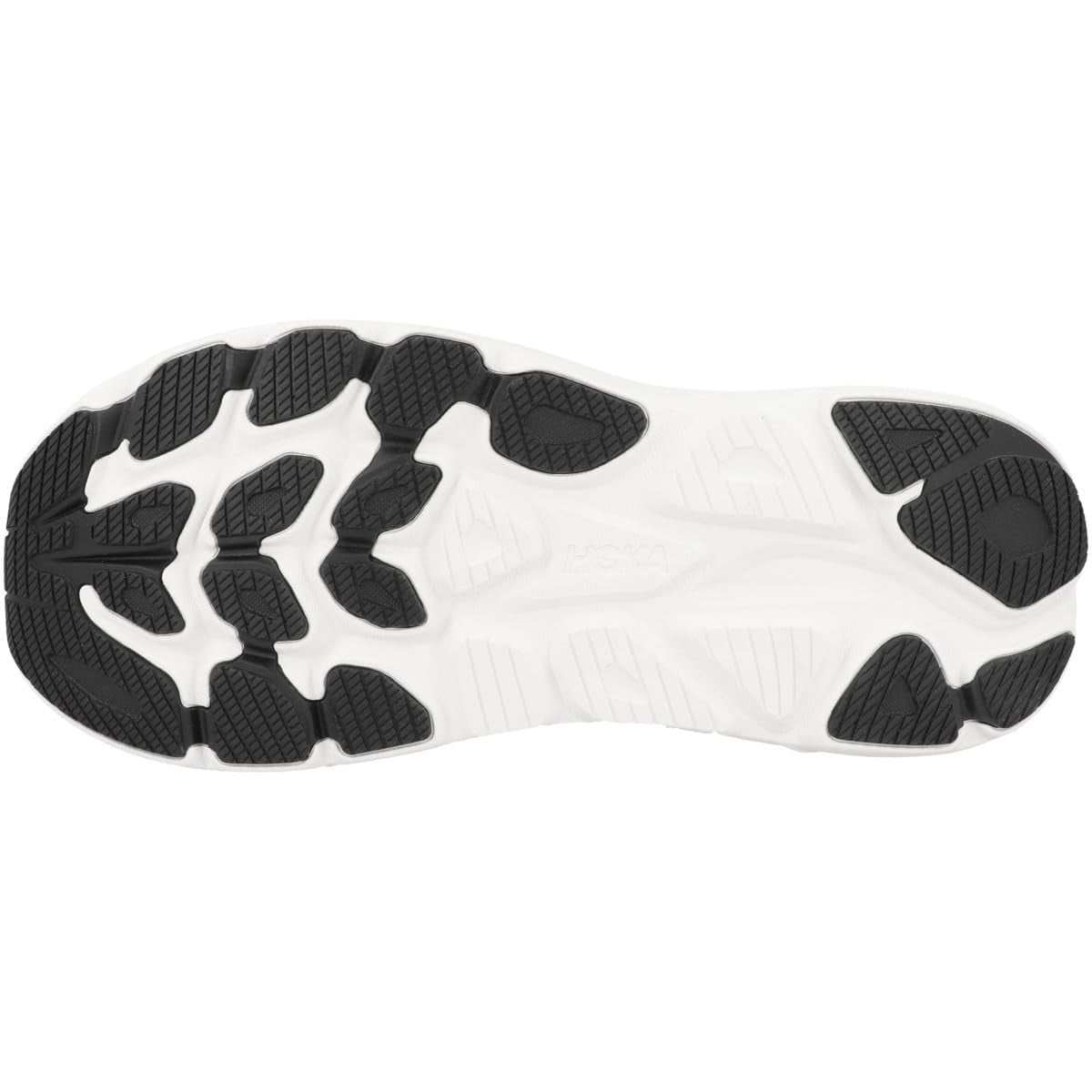 Men's HOKA Clifton 10 Black/White (1162030-BWHT) - 8