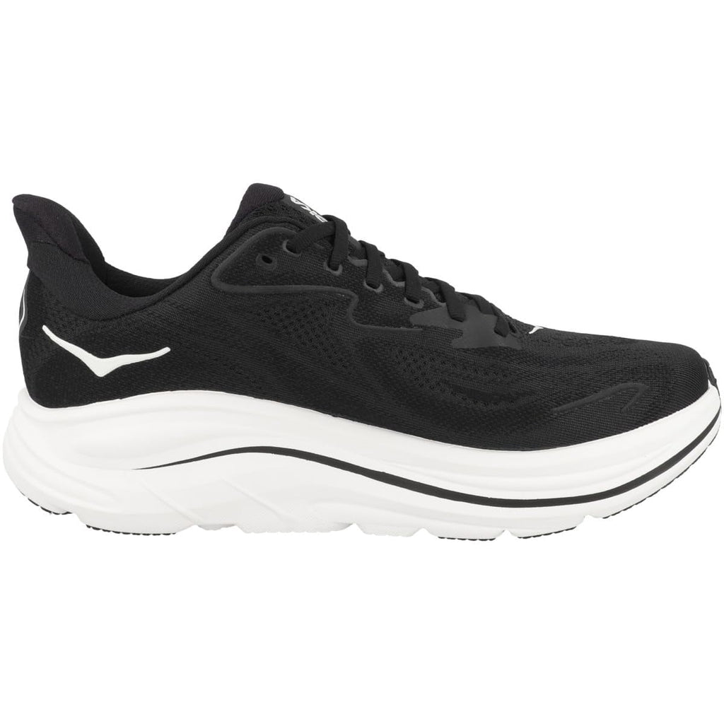 Men's HOKA Clifton 10 Black/White (1162030-BWHT) - 8