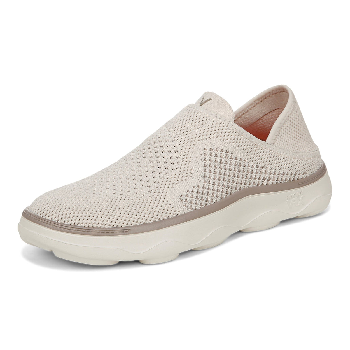Vionic Sage RX Women's Fashion Sneakers Cream Knit Fabric Size 13 M