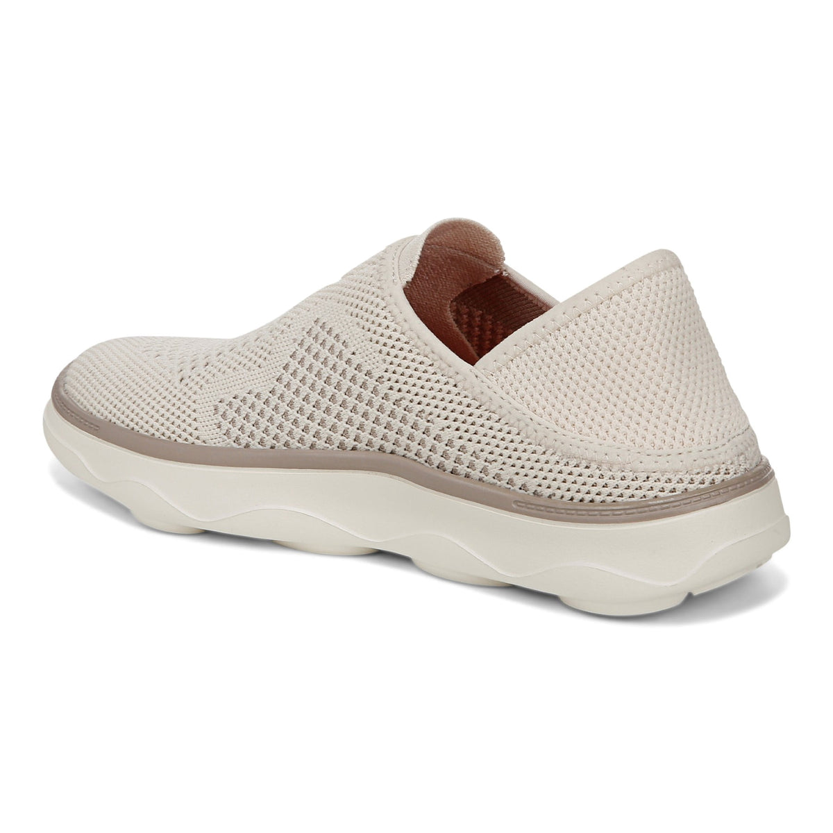 Vionic Sage RX Women's Fashion Sneakers Cream Knit Fabric Size 13 M