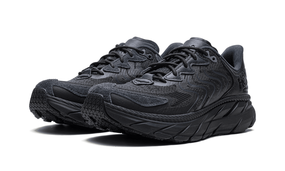 HOKA MENS One Clifton LS "Black/Asphalt" 1141550 BASP 1141550 BASP from Stadium Goods