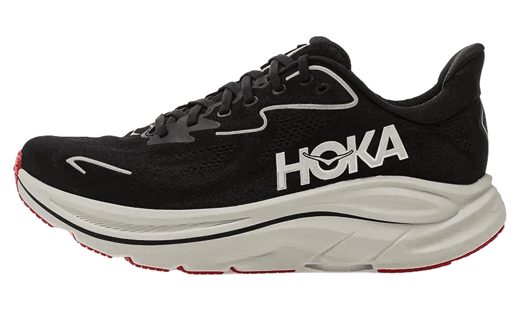 HOKA MENS Clifton 10 "Black Silver" 1162030 BKSV 1162030 BKSV from Stadium Goods