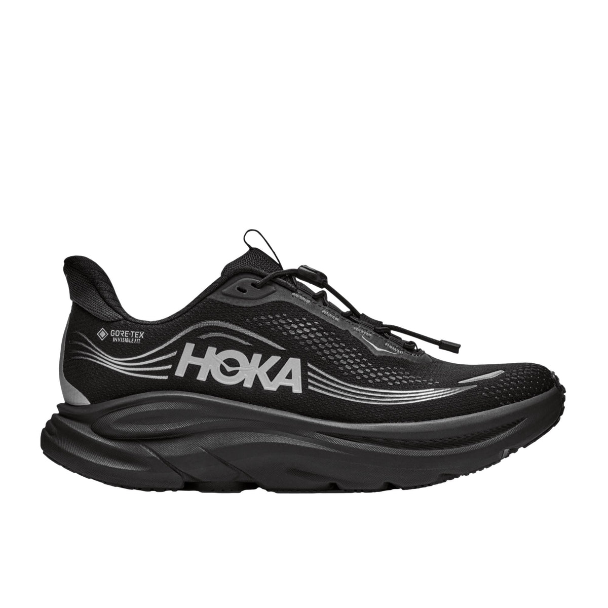 Hoka Clifton 11 GTX Black / Black 1176575-BBLC Women's Size 8.5