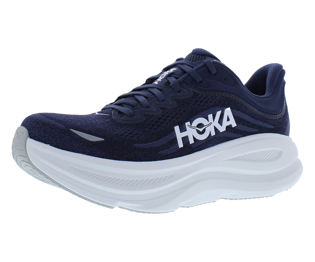 Hoka Bondi 9 Mens Running Shoe - Varsity Navy/White