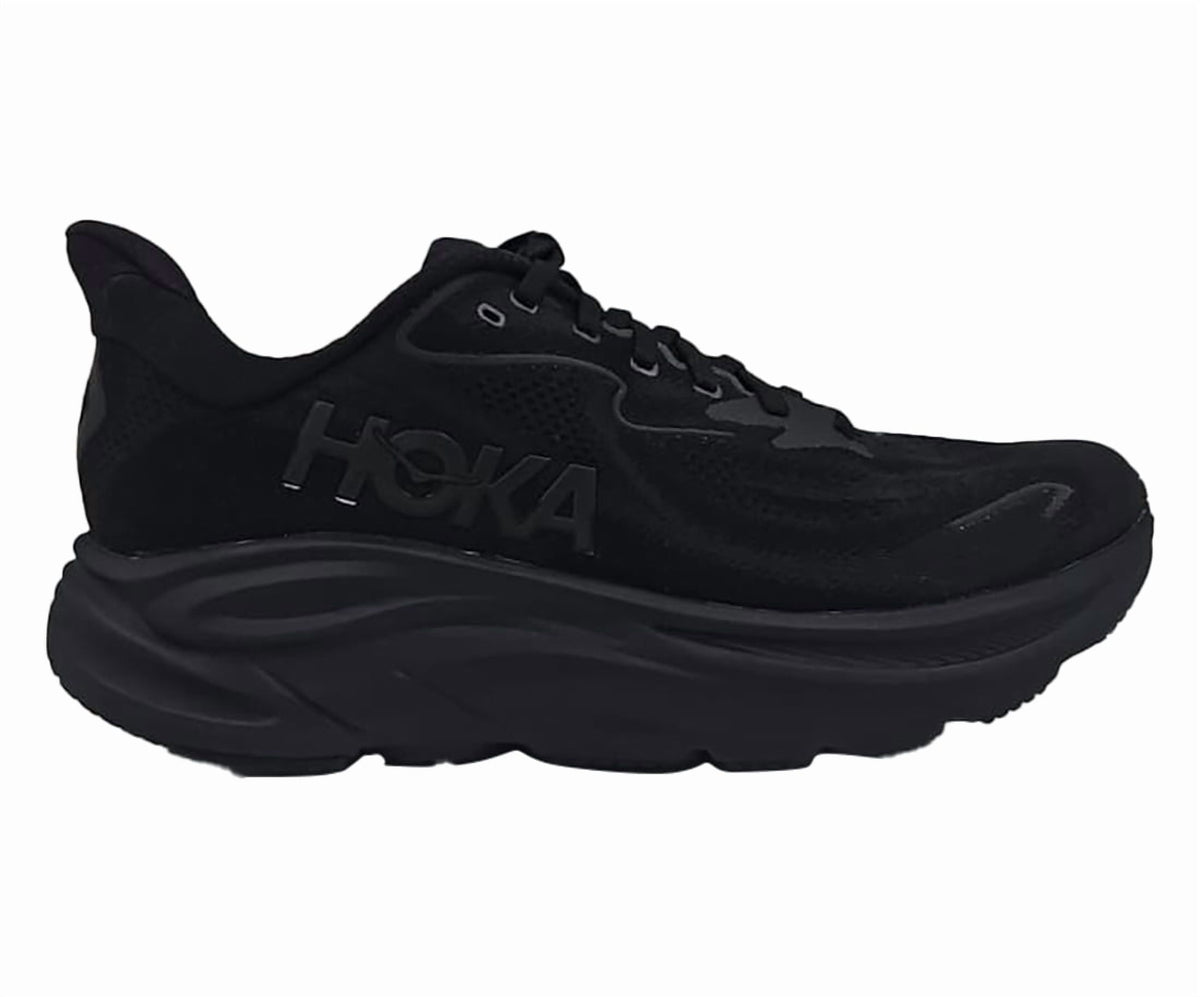 Hoka One Mens Clifton 10 Road Running Shoes - Black
