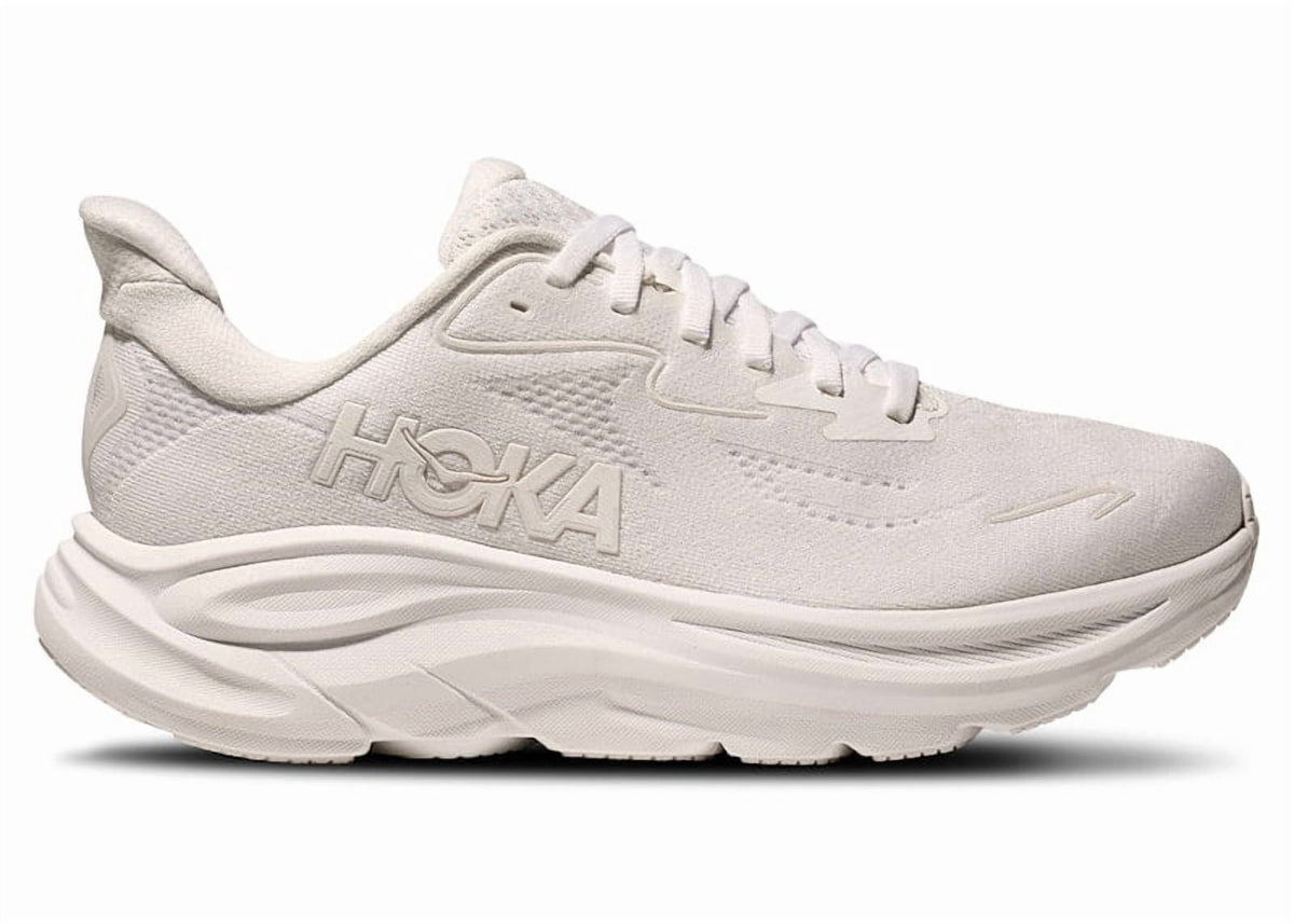 Hoka One One Clifton 10 White (White/White) - Size 9