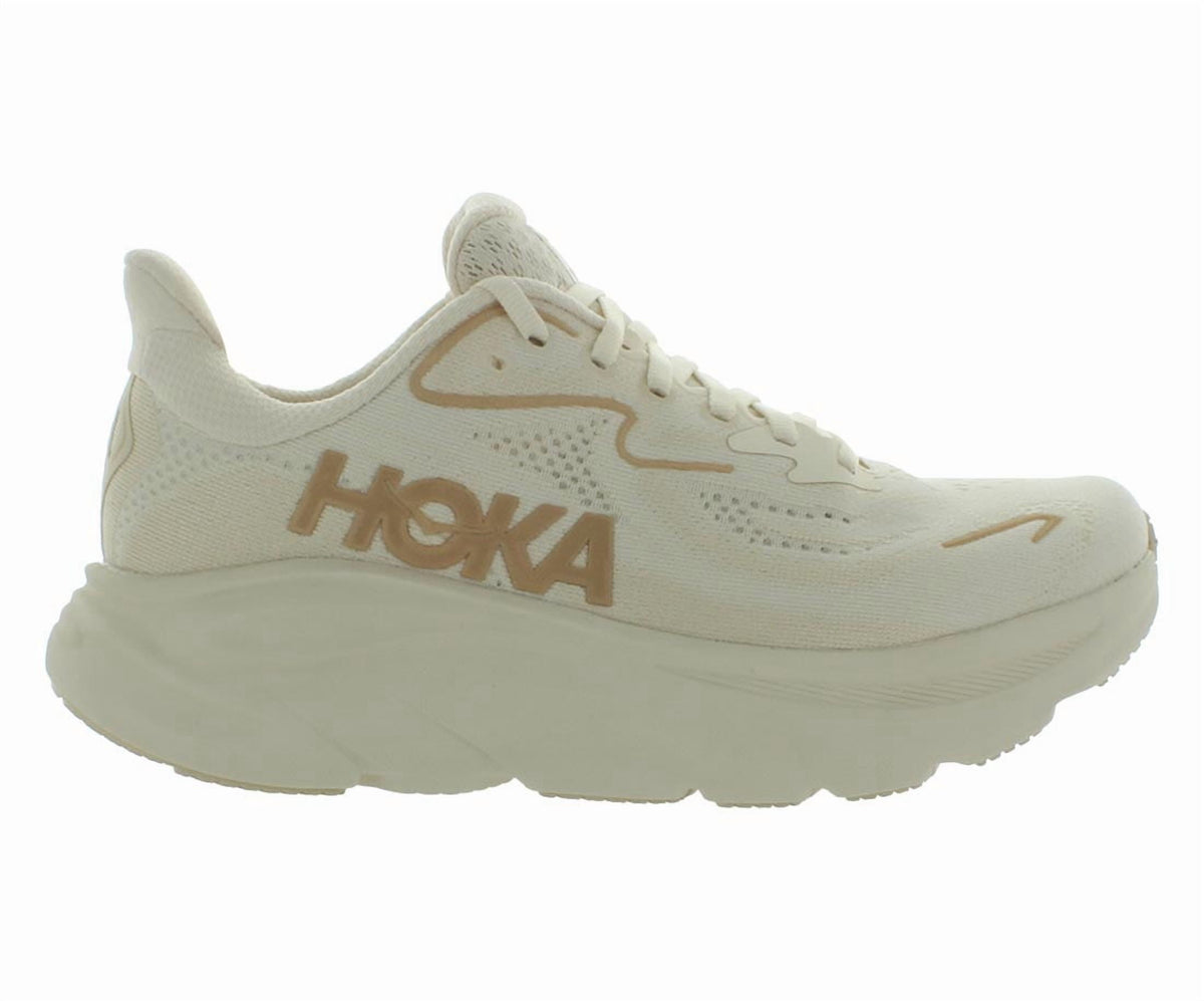 Hoka Women's Clifton 10 Sneaker, Vanilla/Birch