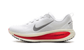 NIKE MENS Vomero 18 "Platinum Tint Siren Red Light Smoke Grey Metallic Pewter" HM6803 001 HM6803 001 from Stadium Goods
