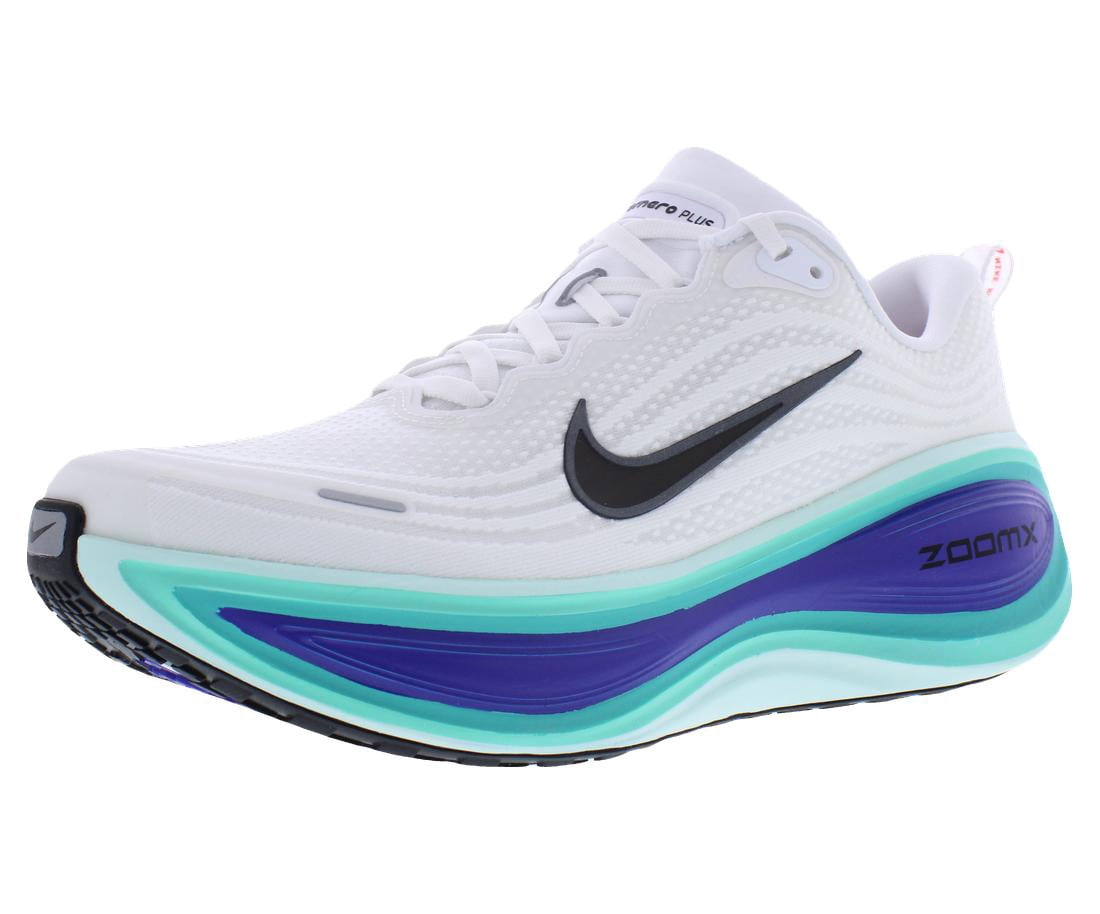 Nike Vomero Plus Unisex Shoes Size 12, Color: White/Black/Bright Concord