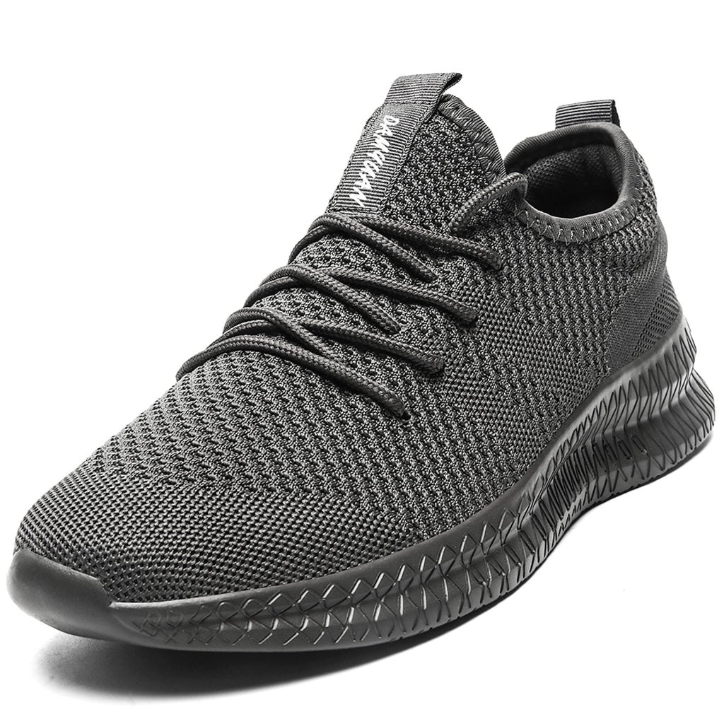 YYTLCH Mens Casual Shoes Low Top Sneaker Gray Size 6.5