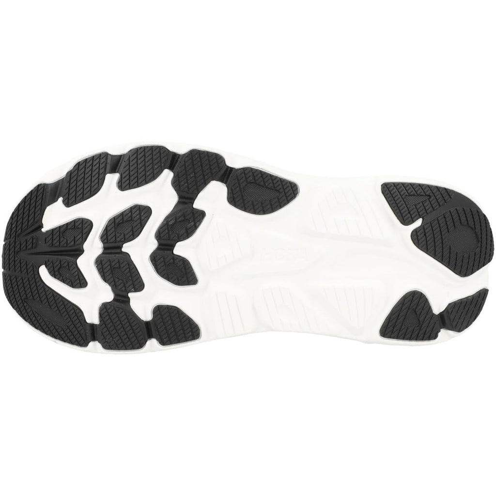Hoka One Mens Clifton 10 Road Running Shoes - Black/White