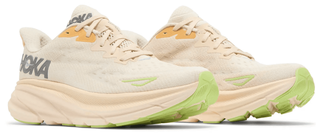 Hoka One Women's Clifton 9 Every day Shoes, Size 10.5 US ( Standard ) / Vanilla/Astral