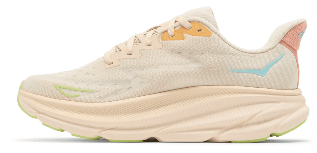 Hoka One Women's Clifton 9 Every day Shoes, Size 10.5 US ( Standard ) / Vanilla/Astral