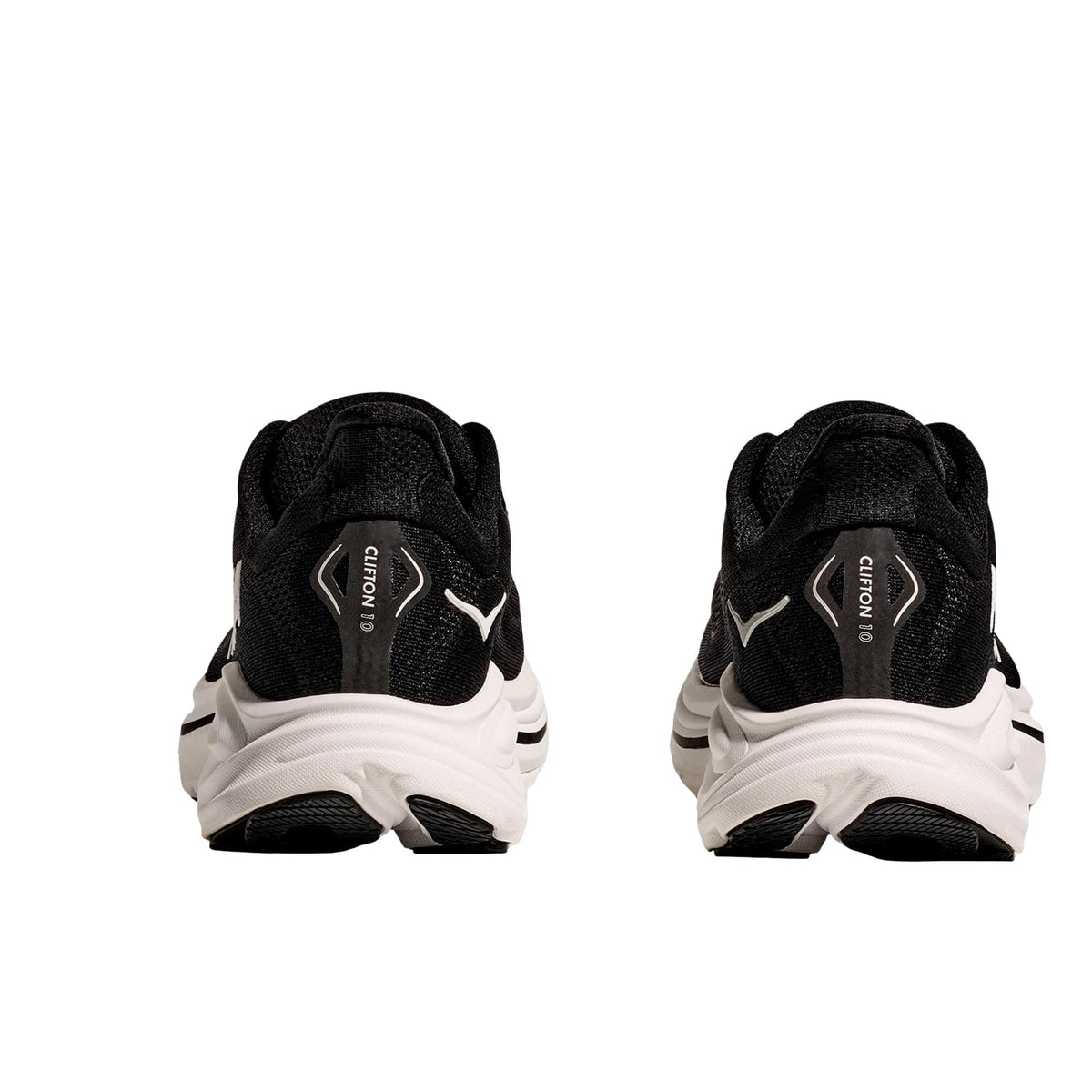 Men's HOKA Clifton 10 Black/White (1162030-BWHT) - 8