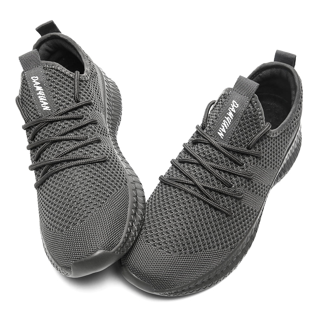YYTLCH Mens Casual Shoes Low Top Sneaker Gray Size 6.5