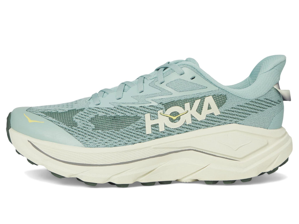 Hoka Men's Challenger 8 Sneaker, Jade/Truffle Salt, 8