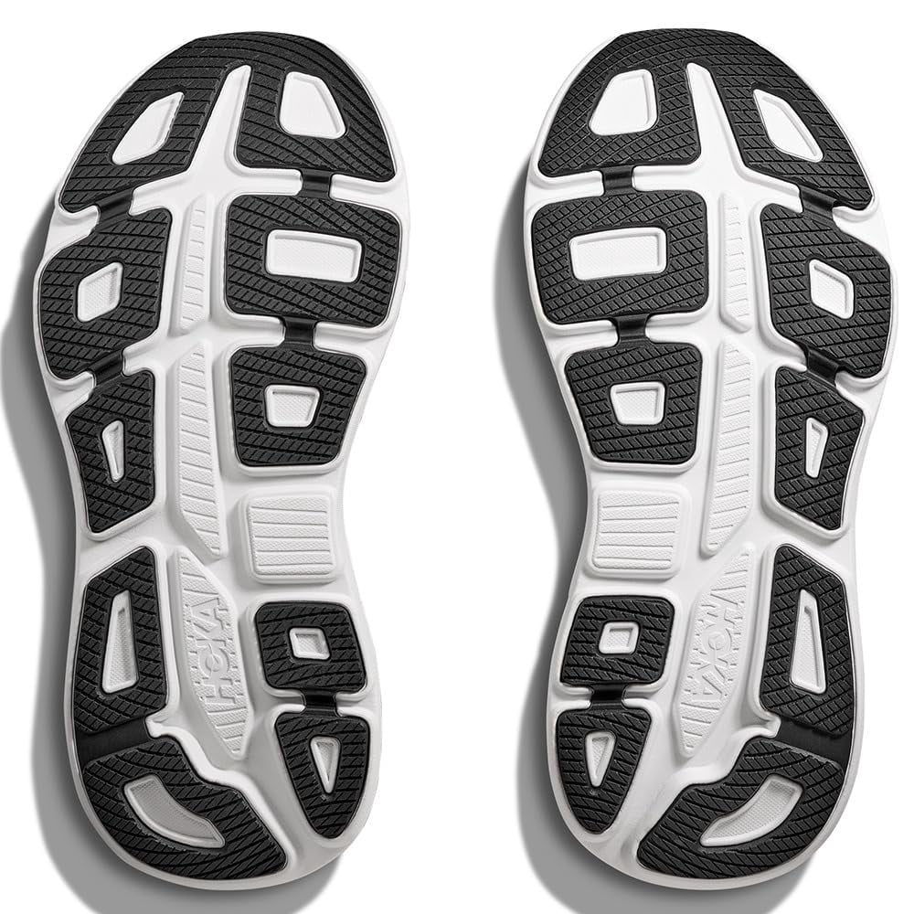 HOKA Bondi 9 Mens Shoes Size 10, Color: Black/White