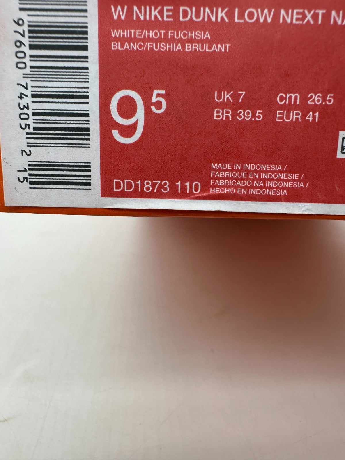 Nike Panda Dunk Low Women's DD1503-101