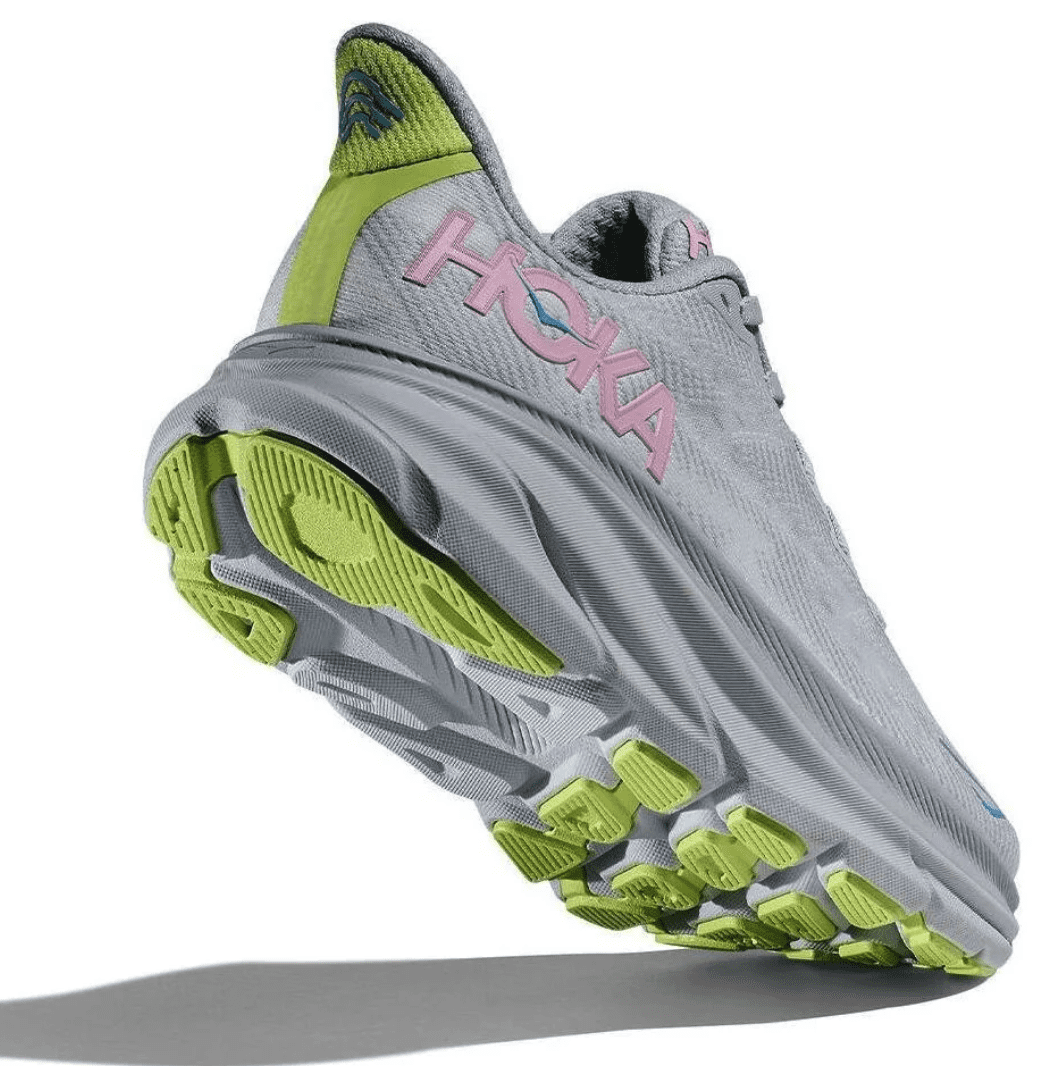 Hoka one Women's Clifton 9 Every day shoes, Size US 10.5 ( Wide ), Gull/Sea Ice