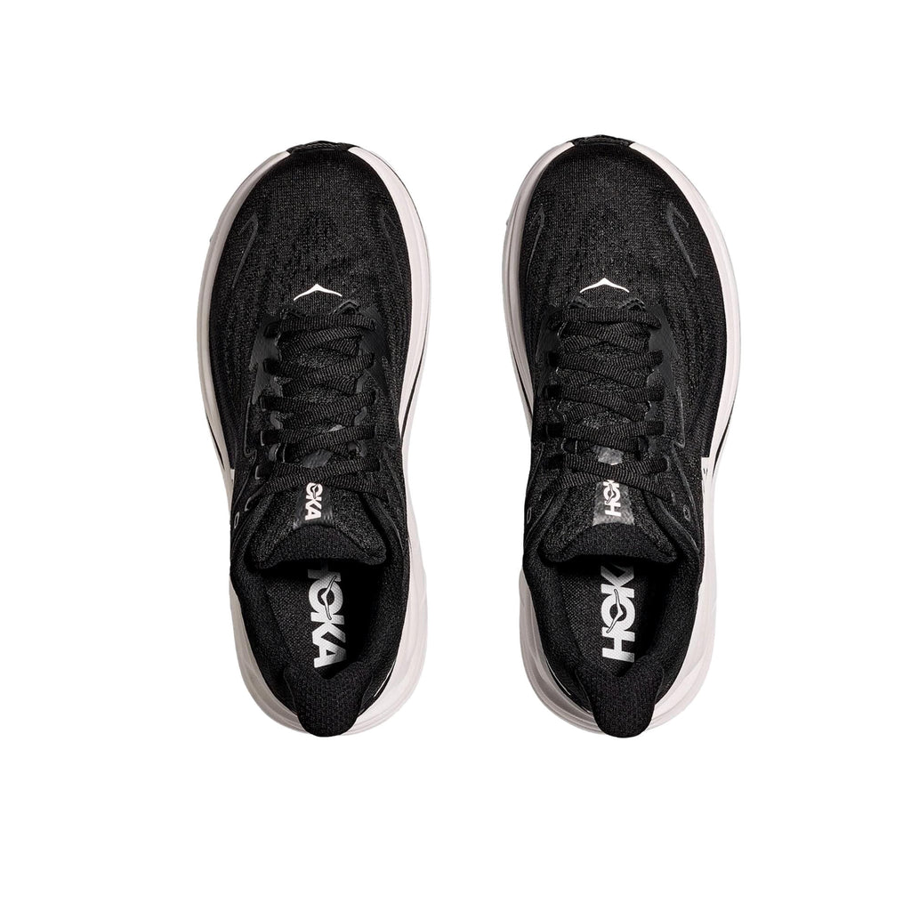 Hoka Clifton 10 Black / White 1162031-BWHT Women's Size 6