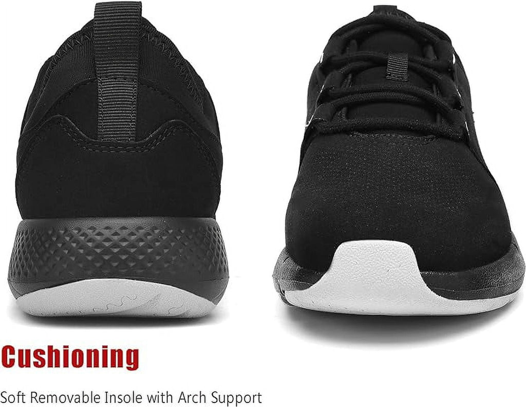 ulogu Waterproof Walking Shoes for Women Men Comfortable Lightweight Sneakers for Women (Women Size 6.5, Pink)