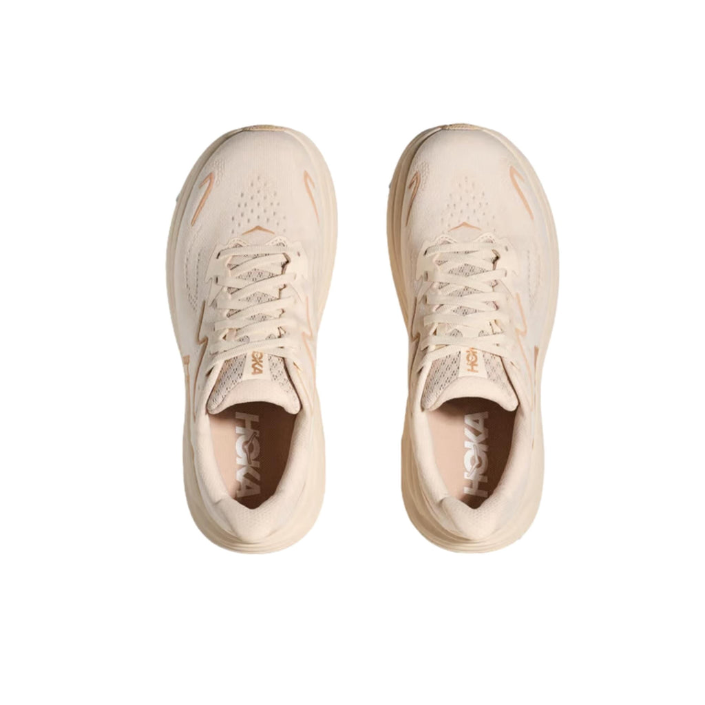 Hoka Women's Clifton 10 Sneaker, Vanilla/Birch
