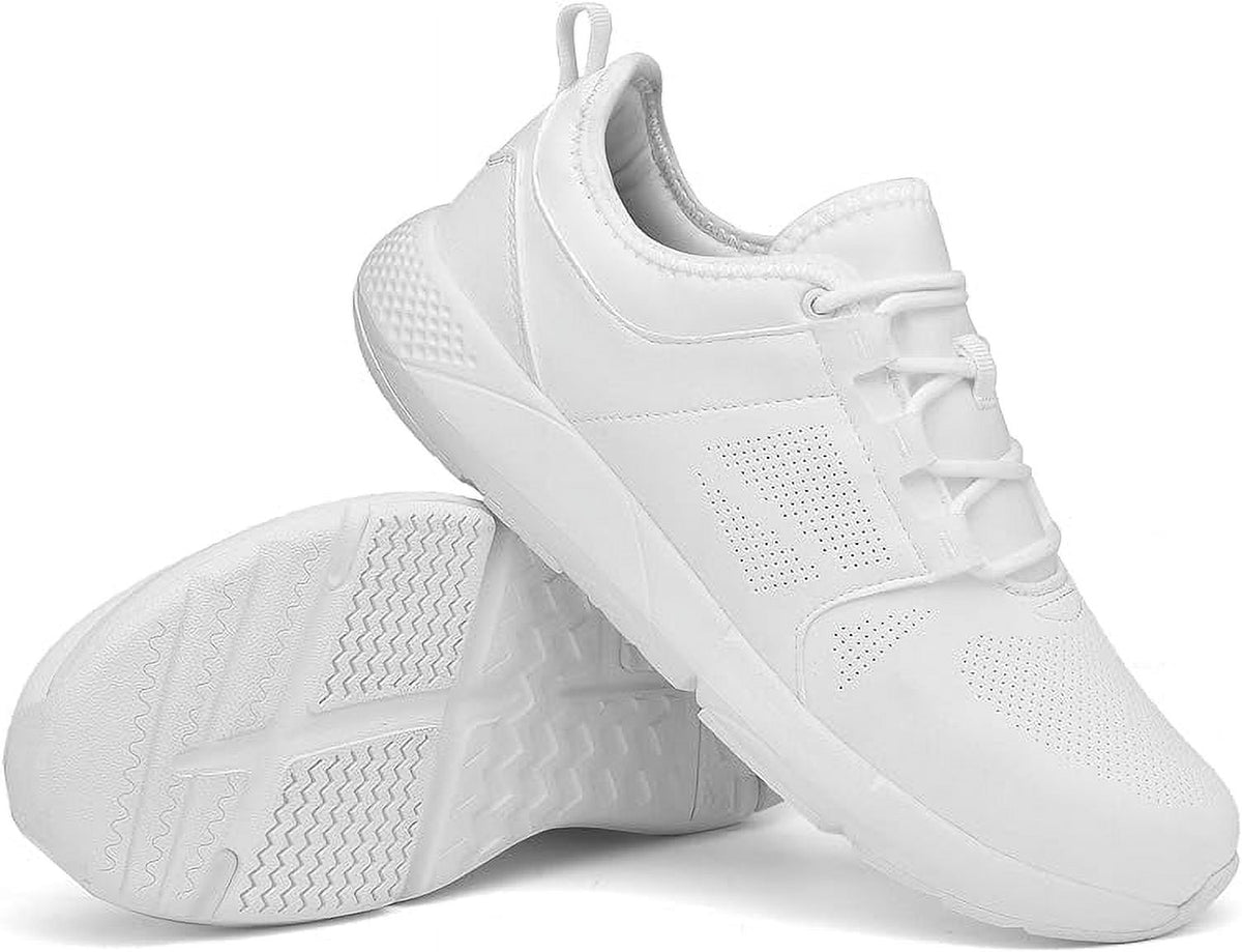 ulogu Waterproof Walking Shoes for Women Men Comfortable Lightweight Sneakers for Women (Women Size 6.5, Pink)