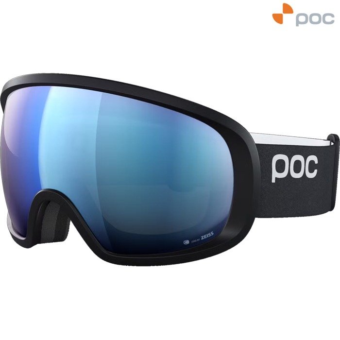 POC 스키 고글 Fovea WF Uranium BK-Partly Sunny BL